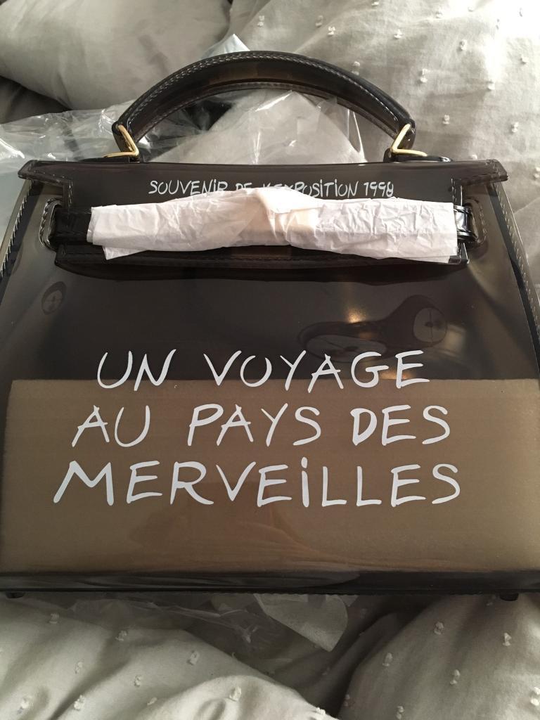 transparent graffiti bag